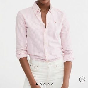 Ralph Lauren SlimFit Oxford Pinstripe Button Down